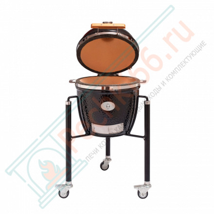 Керамический гриль Junior black с ножками (Monolith)