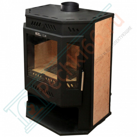 Печь-камин Бранденбург Призма с верхним дымоходом (УЗПО) до150 м3