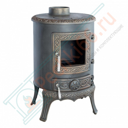 Чугунная печь-камин Palestro patina (Nordflam)