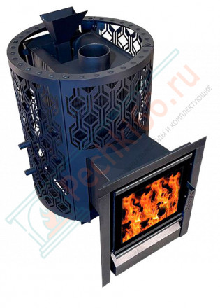 Печь для бани Камин Народная (Березка) до 16 м3