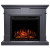 Каминокомплект электрический Coventry - Серый графит с очагом XHD28L-INT (Dimplex)