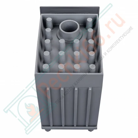 Чугунная печь для бани Гефест Гроза 24 (М) Классика Змеевик (ТехноЛит)