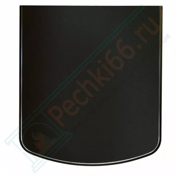 Притопочный лист VPL051-R9005, 900Х800мм, чёрный (Вулкан) в Новосибирске