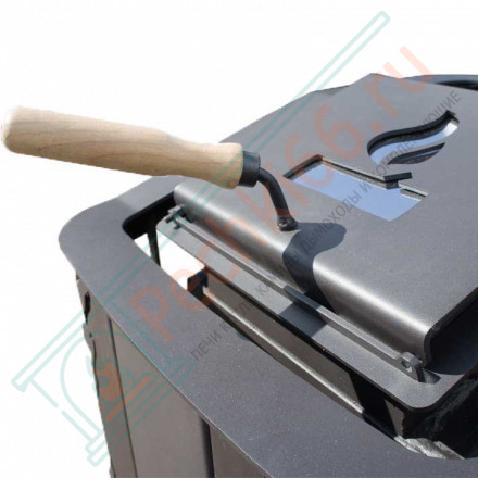 Банная печь Терма Каменка удлиненная топка, С/Д (Варвара)