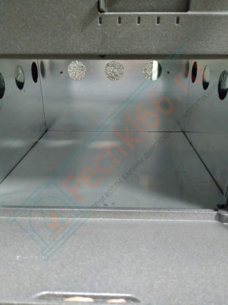 Чугунная печь-камин Vesta, коричневая (Plamen)