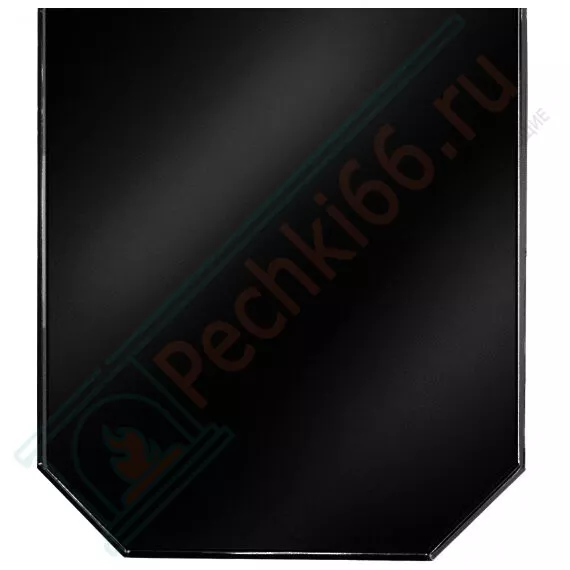 Притопочный лист VPL061-R9005, 900Х800мм, чёрный (Вулкан) в Новосибирске