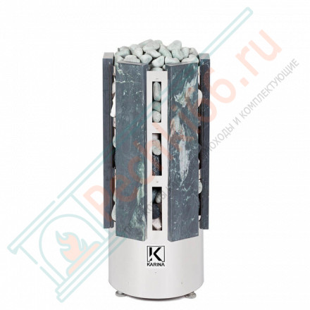 Электрокаменка FORTA 10 kW, в облицовке талькохлорит (KARINA) до 14 м3