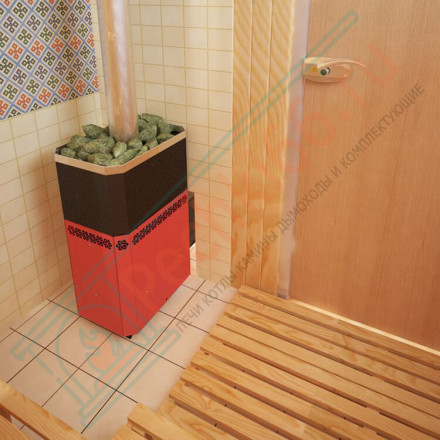 Печь для бани Русь 12 Л ПРОФИ (Теплодар)