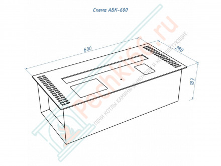 Биокамин автоматический 1800 RC INOX (Good Fire)