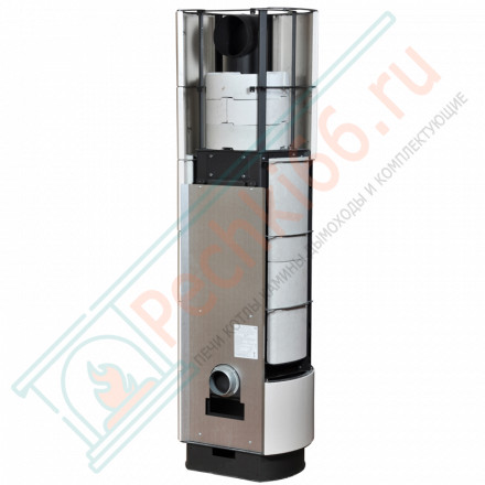 Печь-камин Delia Extra Ceramik, черная (Thorma)