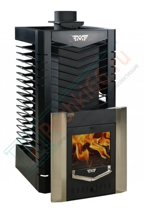 Печь для русской бани № 06МС 03 - Н, из нержавеющей стали (Тройка) до 36 м3