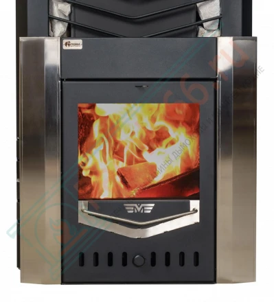 Печь для русской бани № 06МС 03 - Н, из нержавеющей стали (Тройка) до 36 м3
