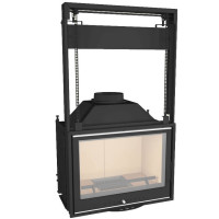 Стальная топка Эльба 700П (Мета) 10 кВт