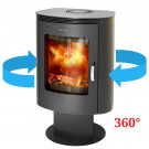 Печь-камин Визиера поворотная на 360° (T.M.F) Печь-камин Визиера поворотная на 360° (T.M.F)