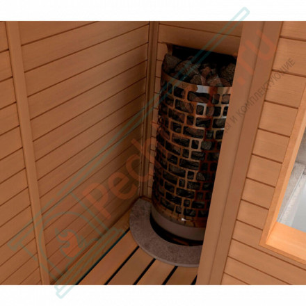 Электрокаменка пристенная ARIES ARI3-60NB-WL-P (SAWO)