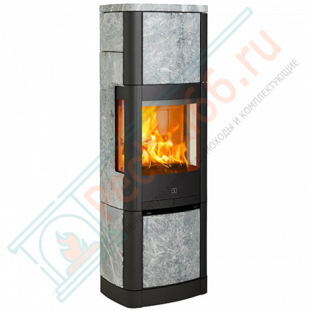 Печь-камин Scan 65-8 HT, стеатит, с верхним выходом (Scan)