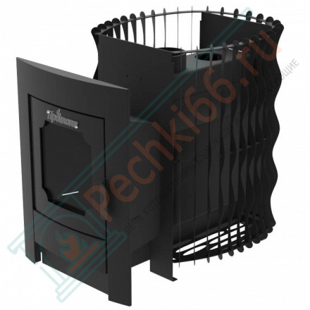 Печь для бани Подкова 18С, дверца со стеклом (Протопи) до 18 м3