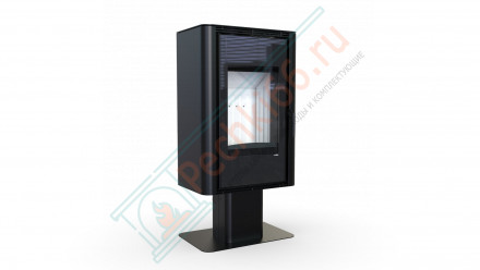 Печь-камин Solum Top, золотая сталь (Defro-Home) 9кВт