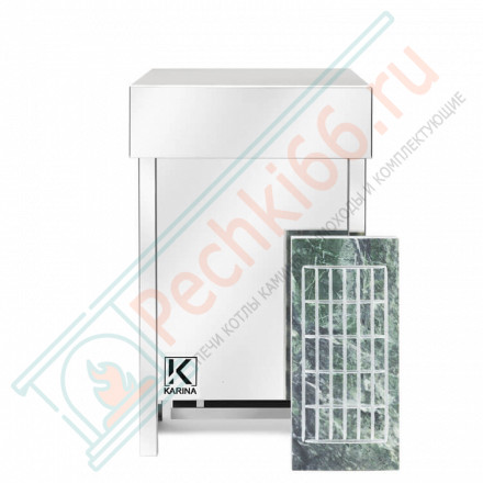 Электрокаменка Karina ECO горизонтальный в камне змеевик (KARINA) до 7 м3
