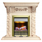 Электрокаминокомплект Luxemburg (каменный) - Сланец/Cлоновая кость с патиной с очагом Danville Antique Brass FB2 Электрокаминокомплект Luxemburg (каменный) - Сланец/Cлоновая кость с патиной с очагом Danville Antique Brass FB2