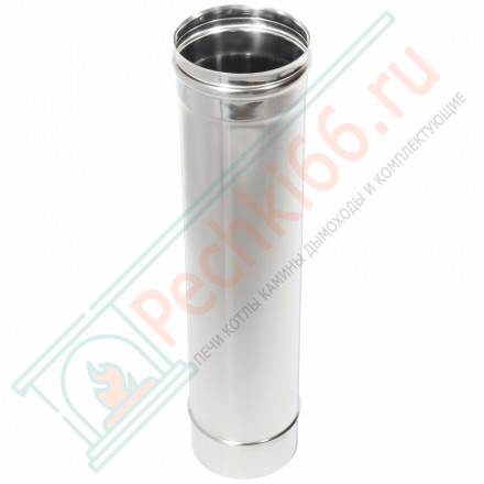 Труба моно L500 ТМ-Р (304-0.8) d-130 (ТиС Стандарт)