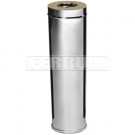 Сэндвич труба для дымохода L=1м (НЕРЖ-430/0,5-НЕРЖ-430/0,5) d-200/280 (Ferrum GS) Сэндвич труба для дымохода L=1м (НЕРЖ-430/0,5-НЕРЖ-430/0,5) d-200/280 (Ferrum GS)