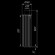 Дымоход - экономайзер Жадеит перенесённый рисунок + бучардированный жадеит, d-115, L=1000 мм (Feringer) в Новосибирске