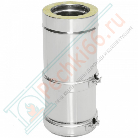 Труба Телескоп Термо L (300-450) ТТТ-Р (316-0.5/304) d-100/160 (ТиС Промо)