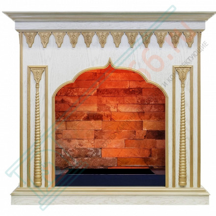 Портал Abu-Dabi - Белый дуб, патина золото (Высота 982мм)