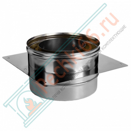 Опора на трубу с изол (НЕРЖ-321/0,5-НЕРЖ-439/0,5) d-130/210 (Дымок-Lux)