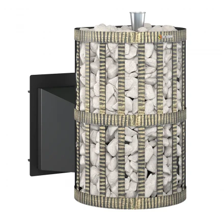 Печь для бани Скиф Парогенератор Ковка Панорама "М" (Везувий) до 24м2