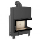 Стальная топка MBO/P/BS/SG, гнутое стекло (Kratki)