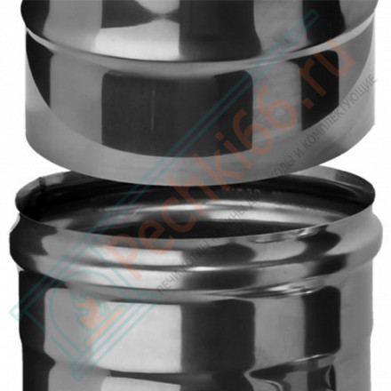 Сэндвич-тройник 135° (AISI-316L/0,8-AISI-304/0,5) d-120/220 (Craft-HF-50B)