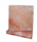 Плитка из гималайской розовой соли 200x200x25 мм шлифованная (с пазом) в Новосибирске