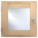 Окно для бани 300х300 мм, ольха, стеклопакет Окно для бани 300х300 мм, ольха, стеклопакет