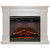 Каминокомплект Boston - Белый с электроочагом Symphony 26'' DF2608-INT (Dimplex)
