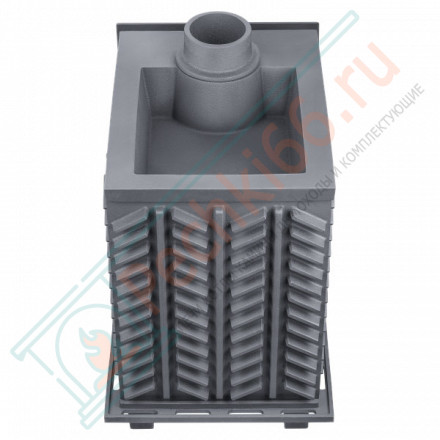 Чугунная печь для бани Гефест GFS-ЗК 25 (П2) в сетке (ТехноЛит)