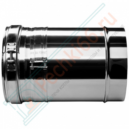 Труба V50R телескопическая с изол L=260-380 (AISI-321/0,8-AISI-304/0,5) d-160/260 (Вулкан-Cerablanket)