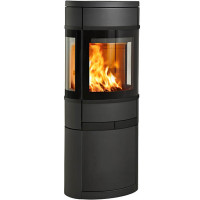 Печь-камин Scan 68-11 BP на базе с дверцами (Scan)