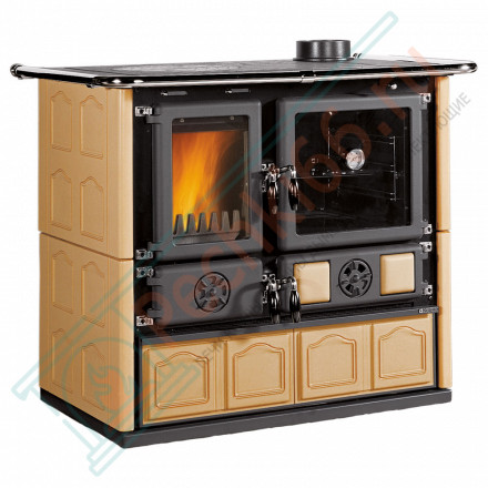 Печь с варочной поверхностью Rosa Maiolica, цвет бежевый (La Nordica)