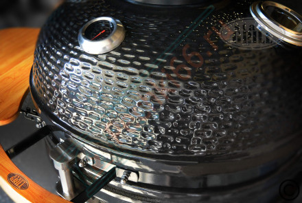 Керамический гриль SG с окошком, 57 см / 22 дюйма (черный) (Start Grill)