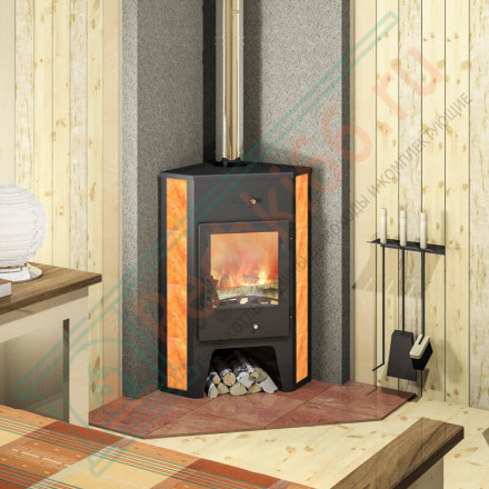 Печь-камин Пехорка 6 угловая (Мета) до 120 м3