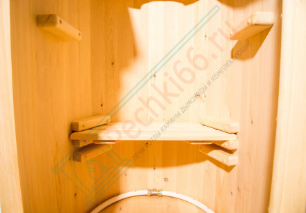 Фитобочка из кедра круглая гигант со скосом (НКЗ)