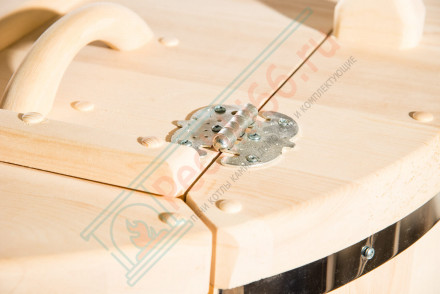 Фитобочка из кедра круглая гигант со скосом (НКЗ)