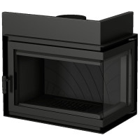 Каминная топка Font 700 R, угловое стекло справа (ECHA-TECH) 14 кВт