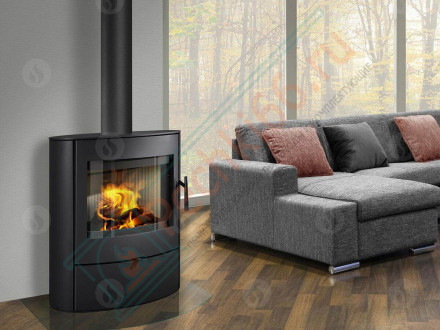 Печь-камин Navia металл (Romotop)